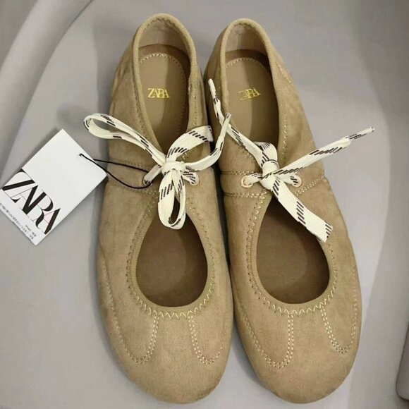 Zara Ballet Flats Size EU 39 NWOB - Picture 2 of 4